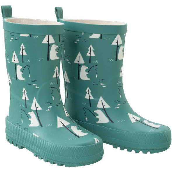 Bottes de pluie enfant en caoutchouc naturel "Ours"