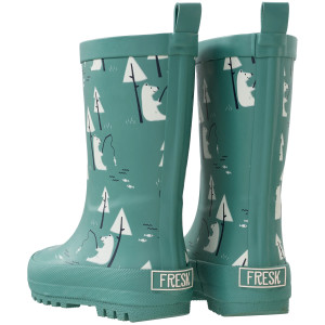 Bottes de pluie enfant en caoutchouc naturel "Ours" Fresk