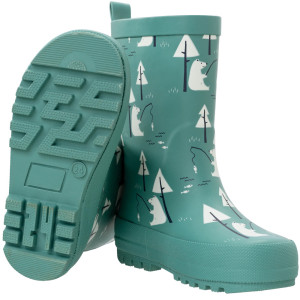 Bottes de pluie enfant en caoutchouc naturel "Ours" Fresk