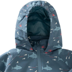 Combinaison de pluie en PET recyclé "Requin" Fresk