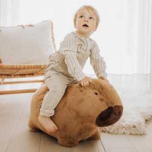 Animal Sauteur en peluche "Capybara" (2-6 ans) Wild & Soft