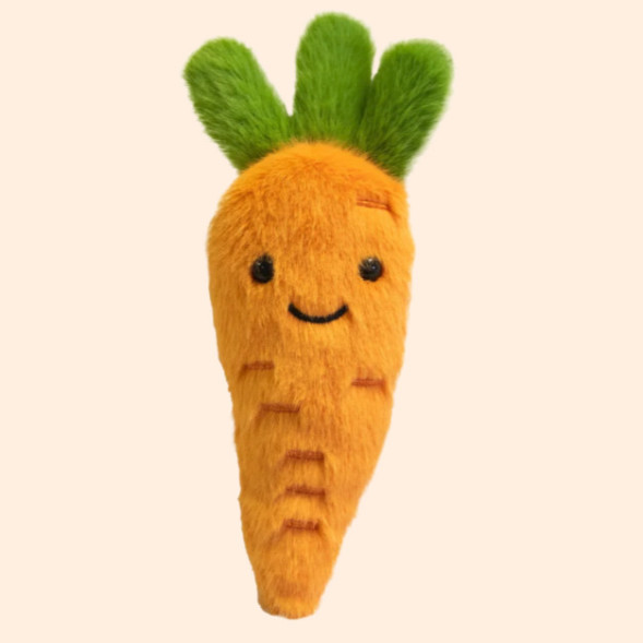 Peluche Amis du Jardin "Carotte" (18 cm)