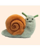 Peluche Amis du Jardin "Escargot" (13 cm)
