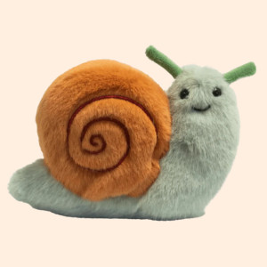 Peluche Amis du Jardin "Escargot" (13 cm) Wild & Soft