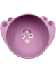 Bol en silicone avec ventouse "Mrs Peacock"