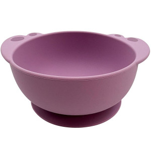 Bol en silicone avec ventouse "Mrs Peacock"