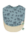 Bavoirs naissance en coton bio "Enchanting Elephant" (x2)