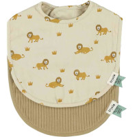 Bavoirs naissance en coton bio "Lively Lion" Trixie