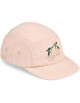 Casquette en coton bio gaufré Rory "Stripe Pale Tuscany"
