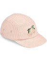 Casquette en coton bio gaufré Rory "Stripe Pale tuscany" Liewood