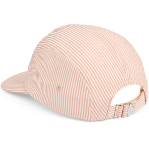 Casquette en coton bio gaufré Rory "Stripe Pale tuscany" Liewood