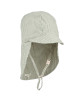 Chapeau saharienne bébé en coton bio Cecilia "Stripe Peppermint"