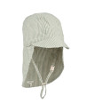 Chapeau saharienne bébé en coton bio Cecilia "Stripe Peppermint" Liewood