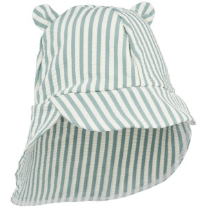 Chapeau saharienne bébé anti-UV Senia "Stripe Peppermint" Liewood
