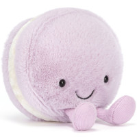 Peluche Amuseables May le Macaron Lavande (12 cm)