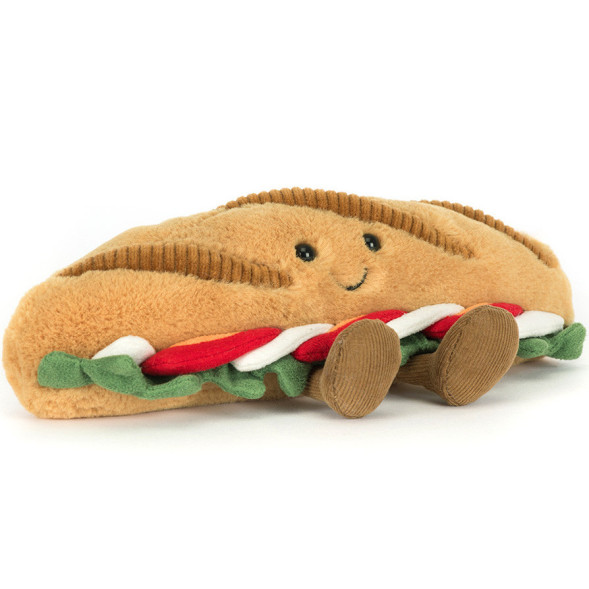 Peluche Amuseables Caprese Baguette (12 cm)