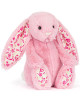Peluche Bashful Lapin Edition Luxe " Blushkin Blossom" (31 cm)
