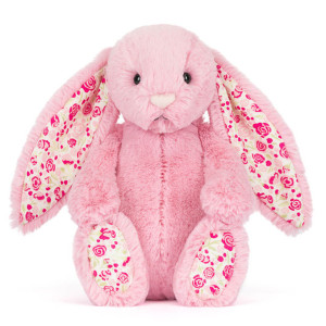 Peluche Bashful Lapin Edition Luxe " Blushkin Blossom" Jellycat