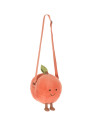 Sac à main en peluche Amuseables "Pêche"