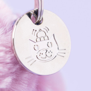 Porte-Clé en peluche Bashful Lapin "Thistlepop Blossom" Jellycat