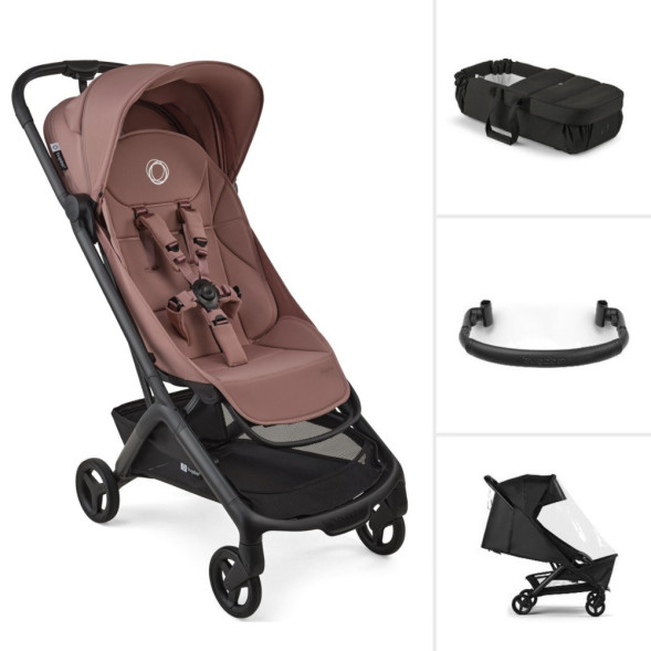  Poussette Bugaboo Butterfly 2 Nouveau-Né "Dusty Pink"
