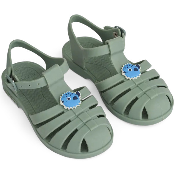 Sandales de plage enfant Bre "Puffer Peppermint"