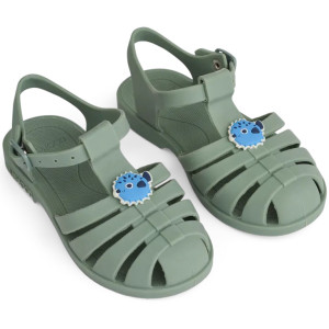 Sandales de plage enfant Bre "Puffer Peppermint" Liewood