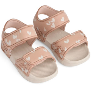Sandales de plage enfant Blumer "Sweethearts" Liewood
