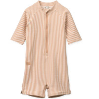 Combinaison Anti-UV bébé Max "Stripe Pale tuscany" Liewood