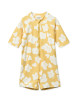 Combinaison de bain bébé Anti-UV Max "Flower Lemon Yellow"