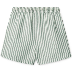 Short de bain garçon anti-UV Duke "Stripe Peppermint" Liewood