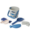 Jeux de plage en silicone Gilma "Shark Dove Blue" Liewood