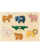 Puzzle bébé en bois "Animaux" (18 mois et +)