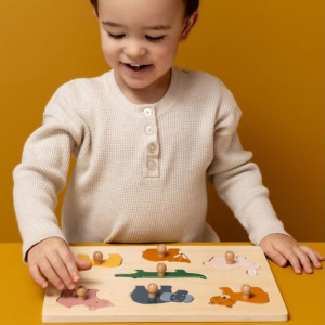 Puzzle bébé en bois "Animaux" (18 mois et +)