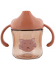 Tasse d'apprentissage en tritan Sippy "Mrs Chat"