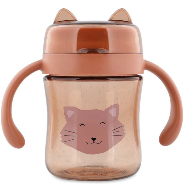 Tasse d'apprentissage en tritan 360° "Mrs Chat"
