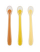 Set de 3 cuillères bébé en silicone "Mr Lion" (4 mois et +)