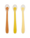 Set de 3 cuillères bébé en silicone "Mr Lion" (4 mois et +) Trixie