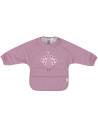 Bavoir tablier bébé imperméable à poche (6-18 mois) en PET recyclé "Mrs Peacock"
