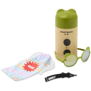 Lunettes de soleil bébé (0-12 mois) Ourson "Olive" Kietla