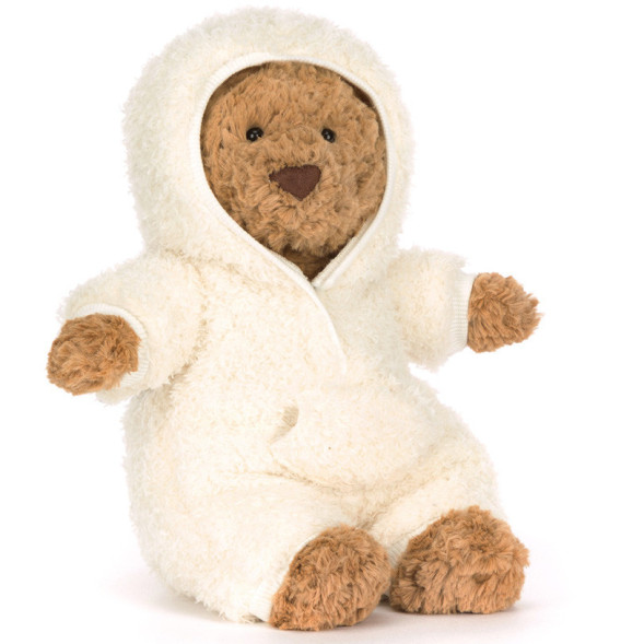 Peluche Ours Bartholomew "All-in-One" (26 cm)