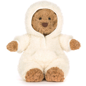 Peluche Ours Bartholomew "All-in-One" (26 cm) Jellycat