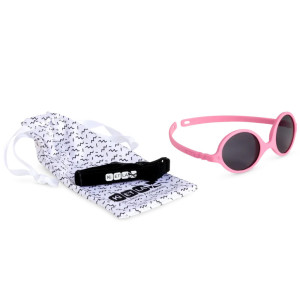 Lunettes de soleil bébé (0-12 mois) Diabola 2.0 "Rose Pivoine"