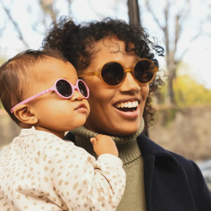 Lunettes de soleil bébé (0-12 mois) Diabola 2.0 "Rose Pivoine"