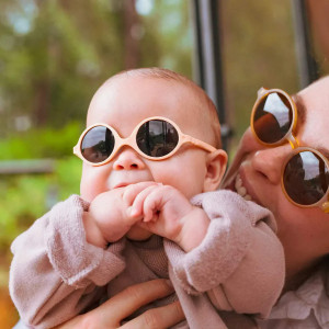 Lunettes de soleil bébé (0-12 mois) Diabola 2.0 "Abricot"