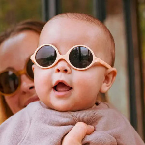 Lunettes de soleil bébé (0-12 mois) Diabola 2.0 "Abricot"