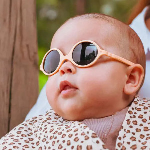 Lunettes de soleil bébé (0-12 mois) Diabola 2.0 "Abricot"