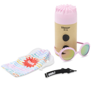 Lunettes de soleil bébé (0-12-mois) Fleur "Verveine" kietla