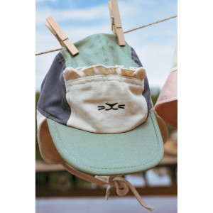 Casquette enfant Camper Cap "Lion Vert et Bleu" (2-6 ans) Ki et La