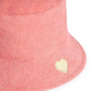 Bob bébé et enfant réversible anti-UV "Rayures Roses"